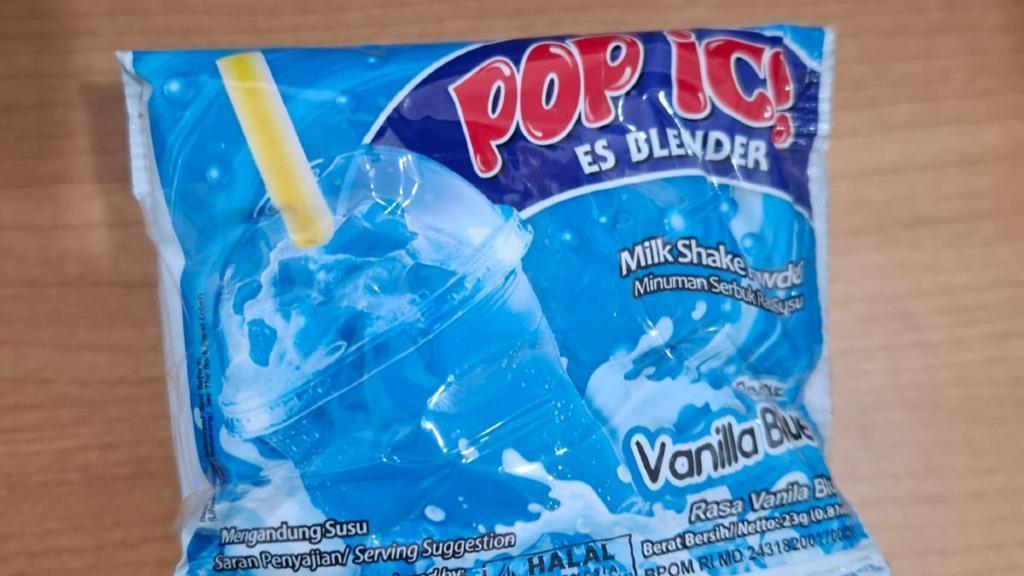 POP ICE VANILLA BLUE